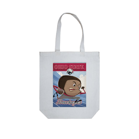 Ohio State Buckeyes Canvas Tote Bag
