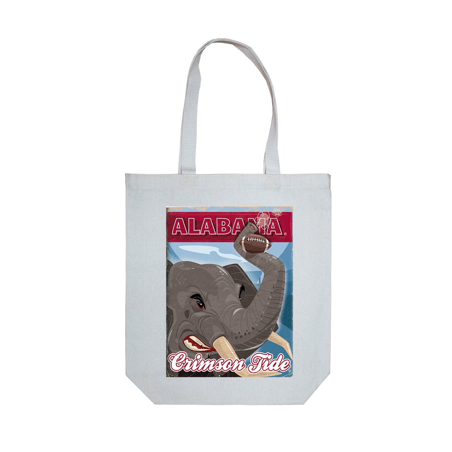 Alabama Crimson Tide Canvas Tote Bag