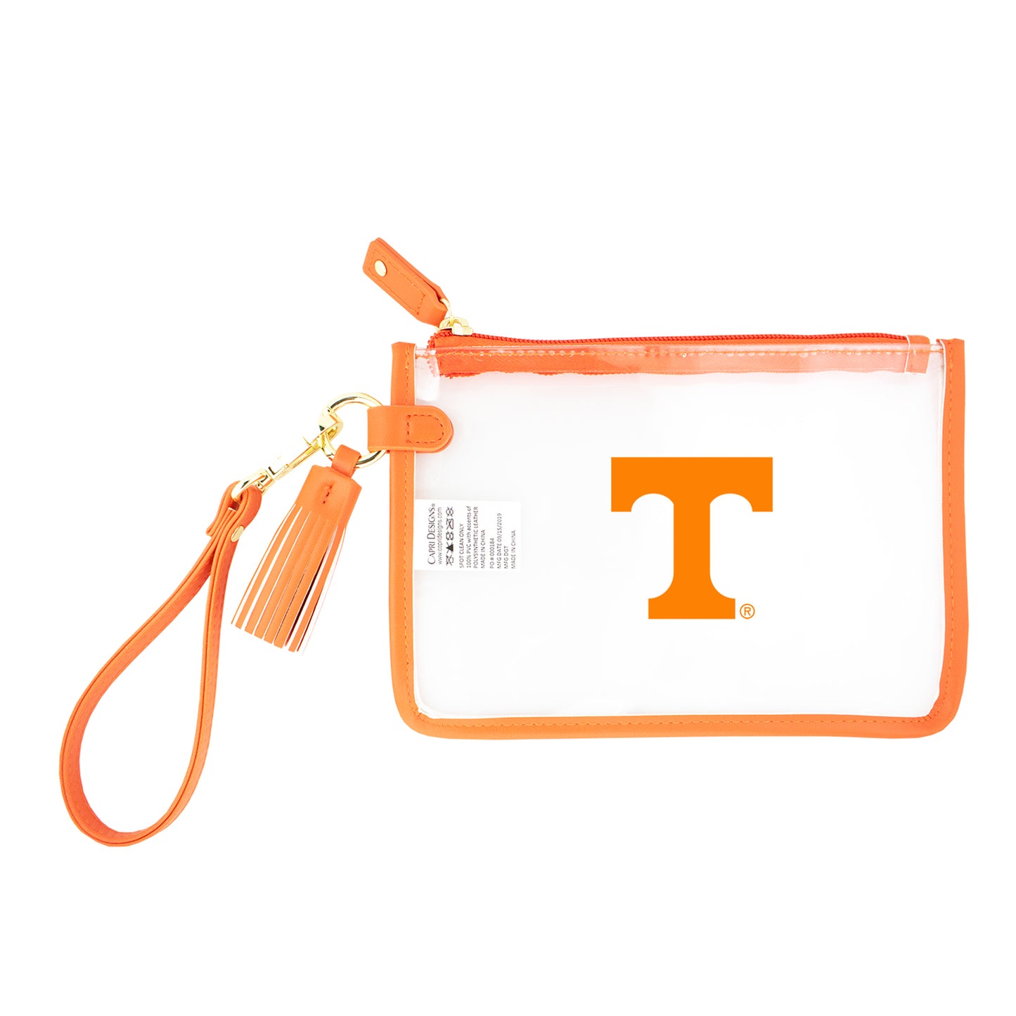 Tennessee Volunteers Clear Wristlet