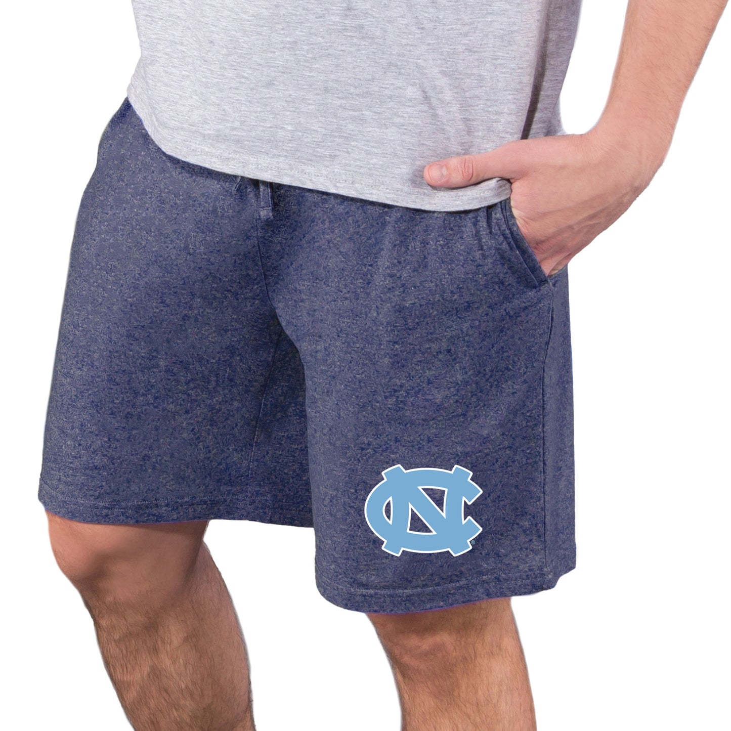 Men's Concepts Sport  Navy North Carolina Tar Heels Quest Knit Jam Shorts
