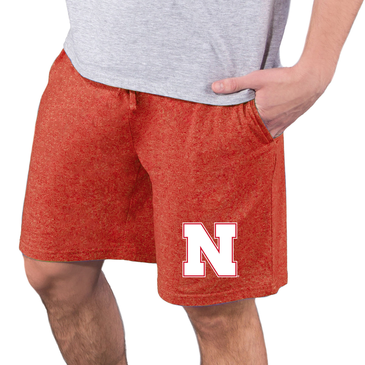 Men's Concepts Sport  Scarlet Nebraska Huskers Quest Knit Jam Shorts