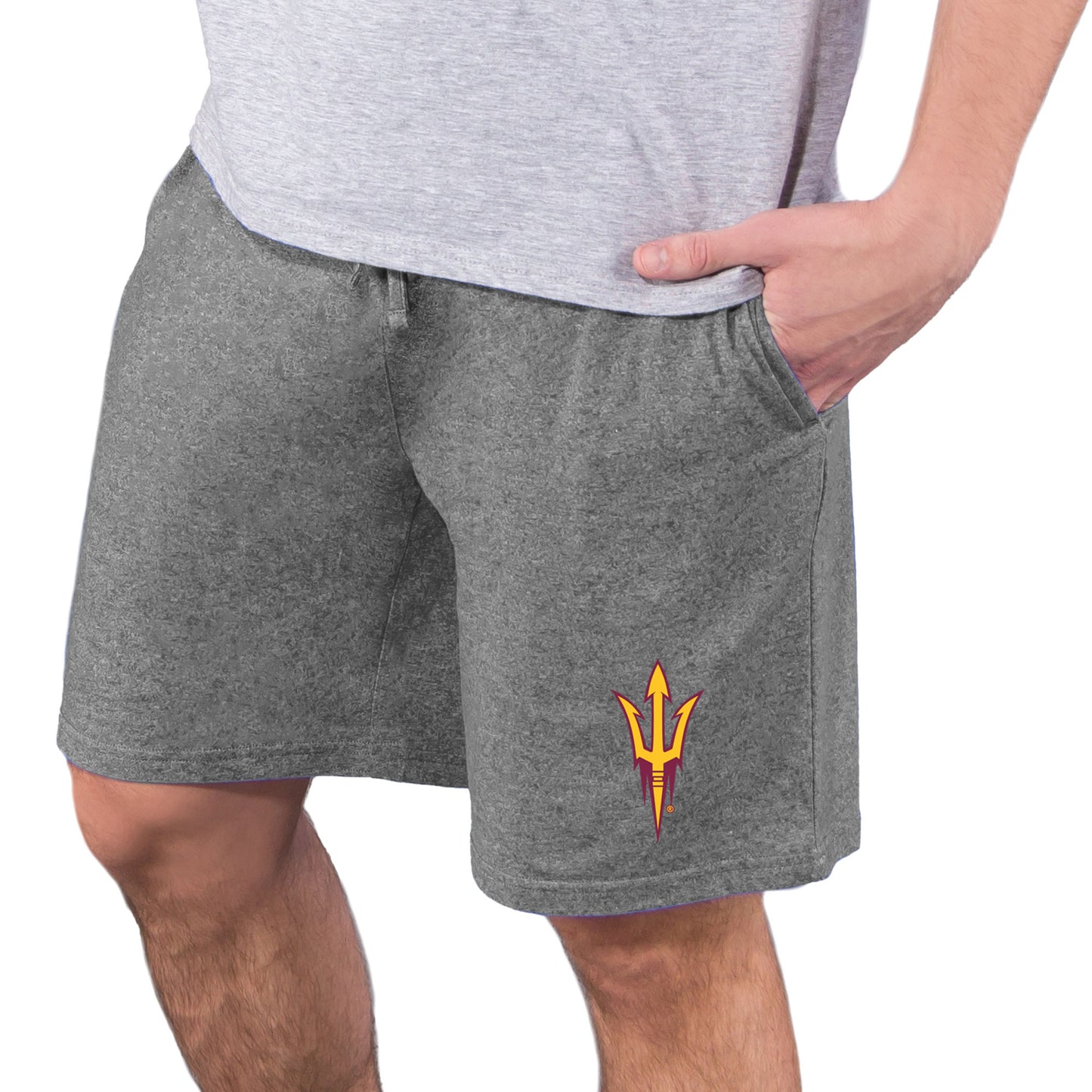 Men's Concepts Sport  Charcoal Arizona State Sun Devils Quest Knit Jam Shorts