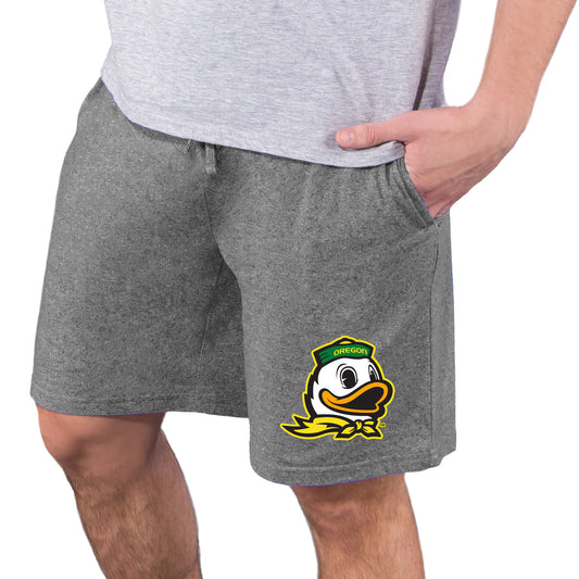 Men's Concepts Sport  Charcoal Oregon Ducks Quest Knit Jam Shorts