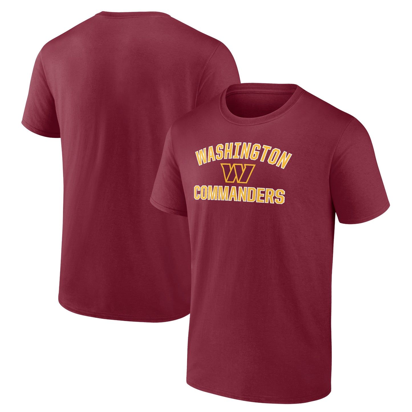 Men's  Burgundy Washington Commanders Victory Arch T-Shirt