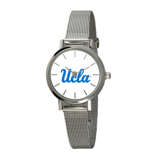 Women's Silver UCLA Bruins Plexus Stainless Steel Watch