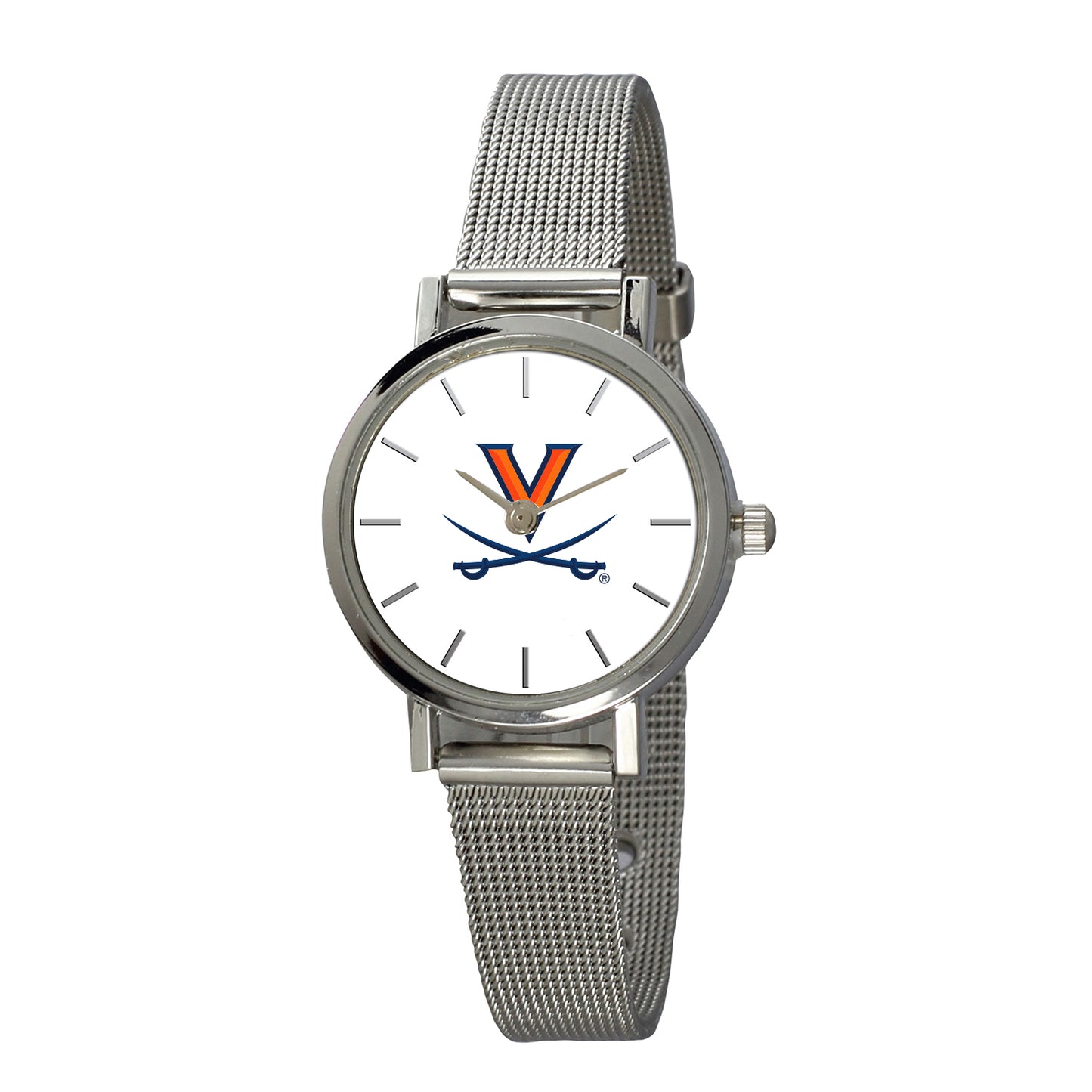 Women's Silver Virginia Cavaliers Plexus Stainless Steel Watch