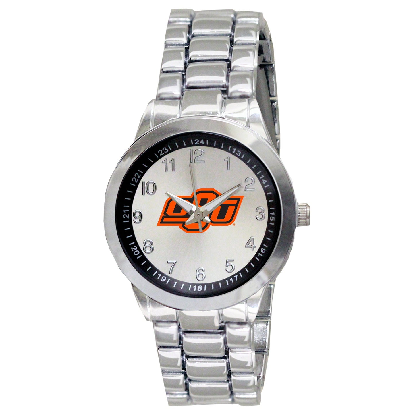 Women's Silver Oklahoma State Cowboys Integris Stainless Steel Watch