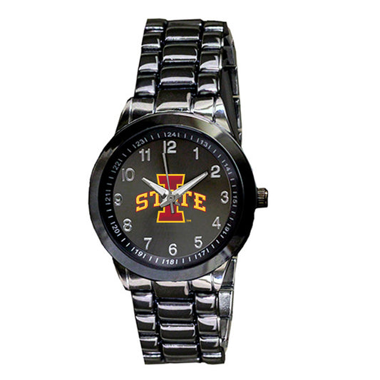 Women's Gunmetal Iowa State Cyclones Integris Stainless Steel Watch