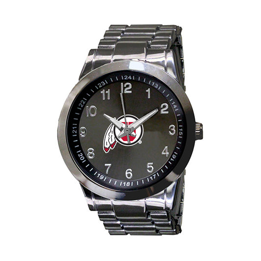 Men's Gunmetal Utah Utes Integris Stainless Steel Watch