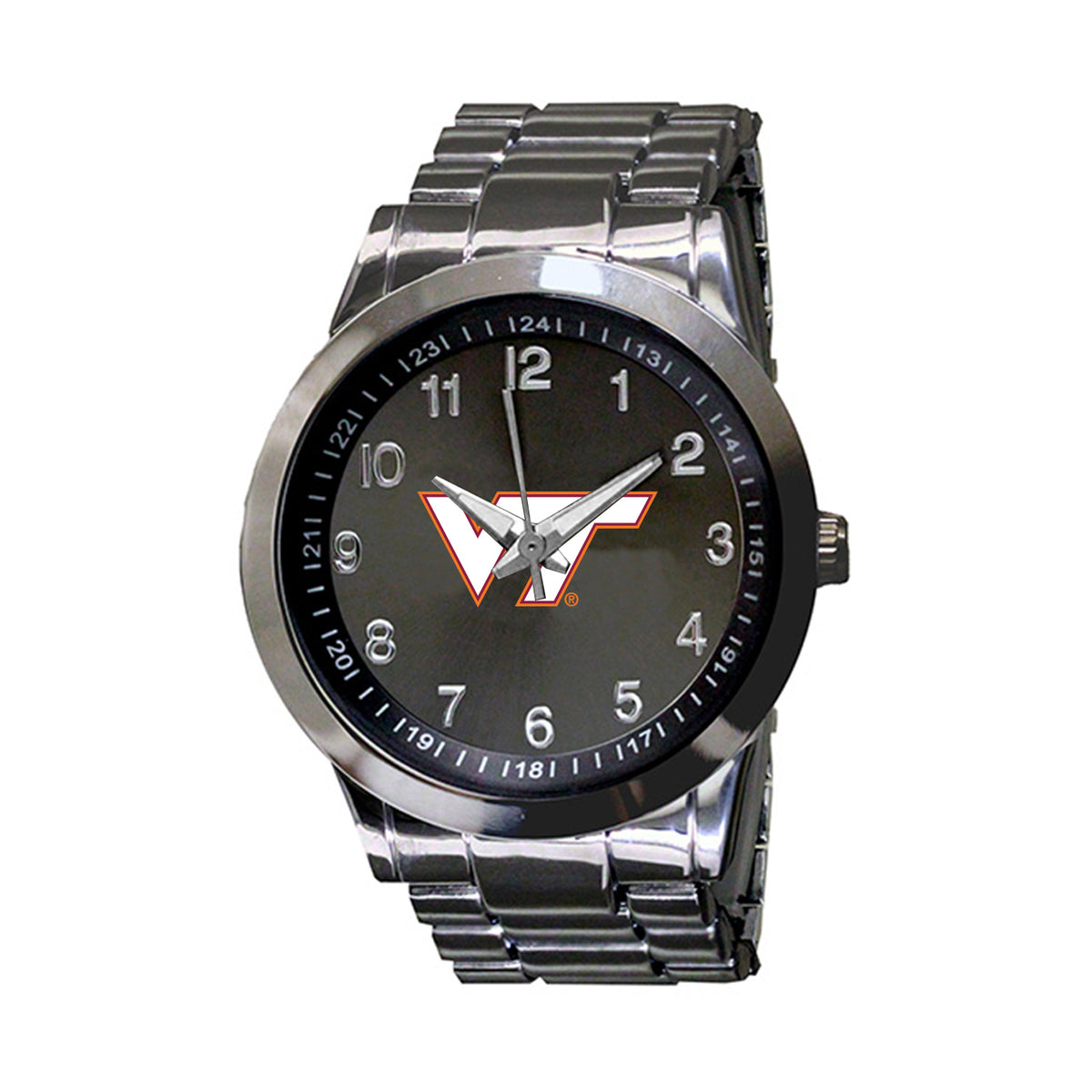 Men's Gunmetal Virginia Tech Hokies Integris Stainless Steel Watch
