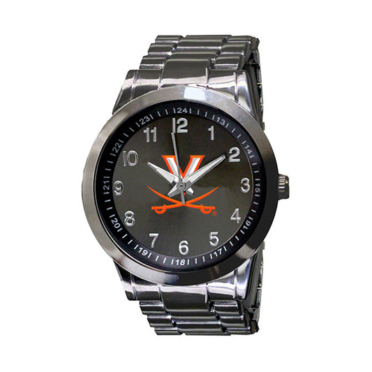Men's Gunmetal Virginia Cavaliers Integris Stainless Steel Watch