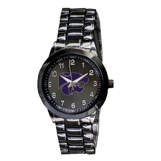 Women's Gunmetal Kansas State Wildcats Integris Stainless Steel Watch