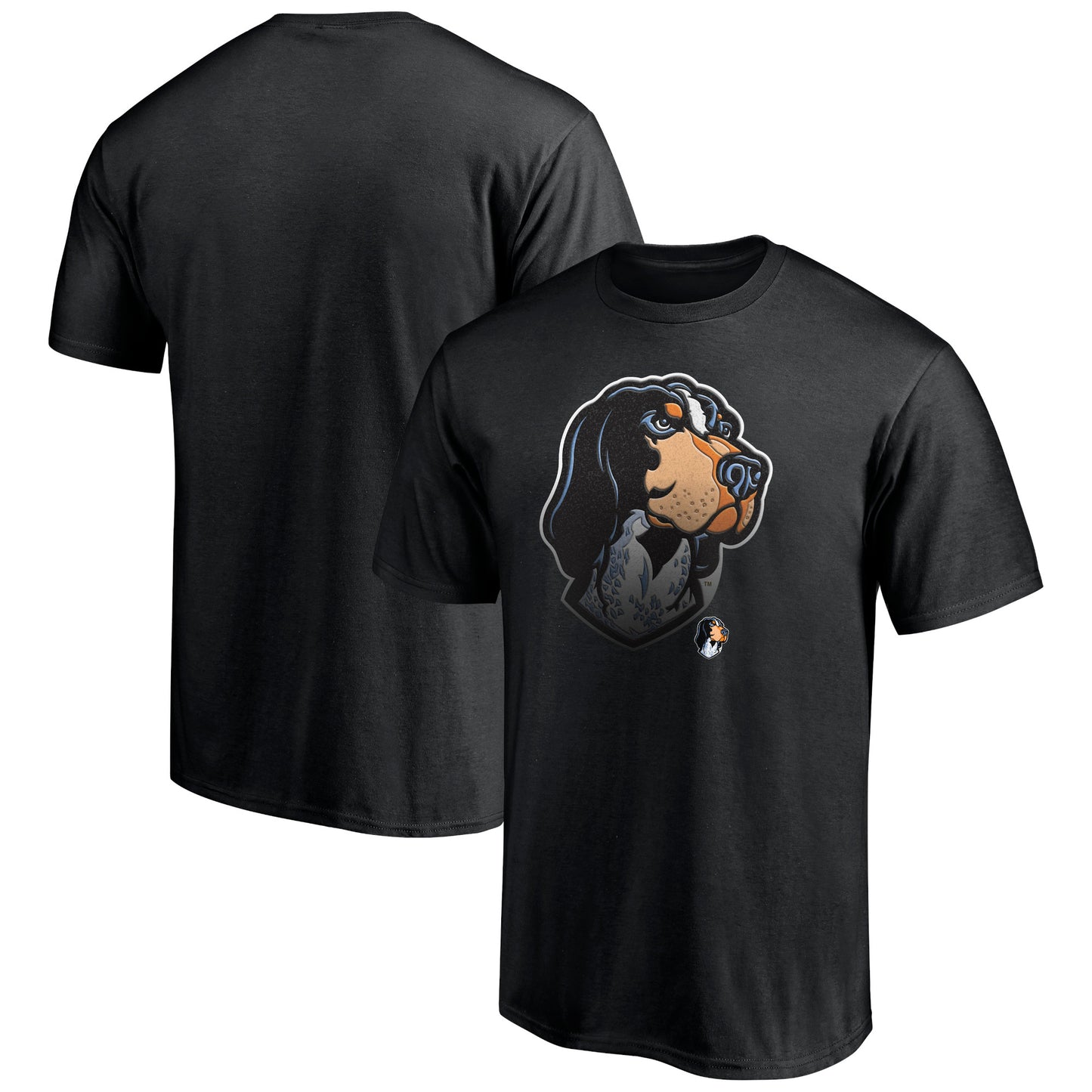 Men's  Black Tennessee Volunteers Midnight Mascot T-Shirt