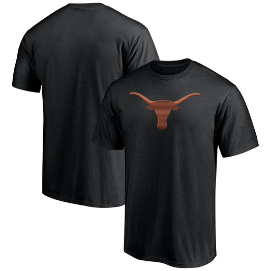 Men's  Black Texas Longhorns Midnight Mascot T-Shirt