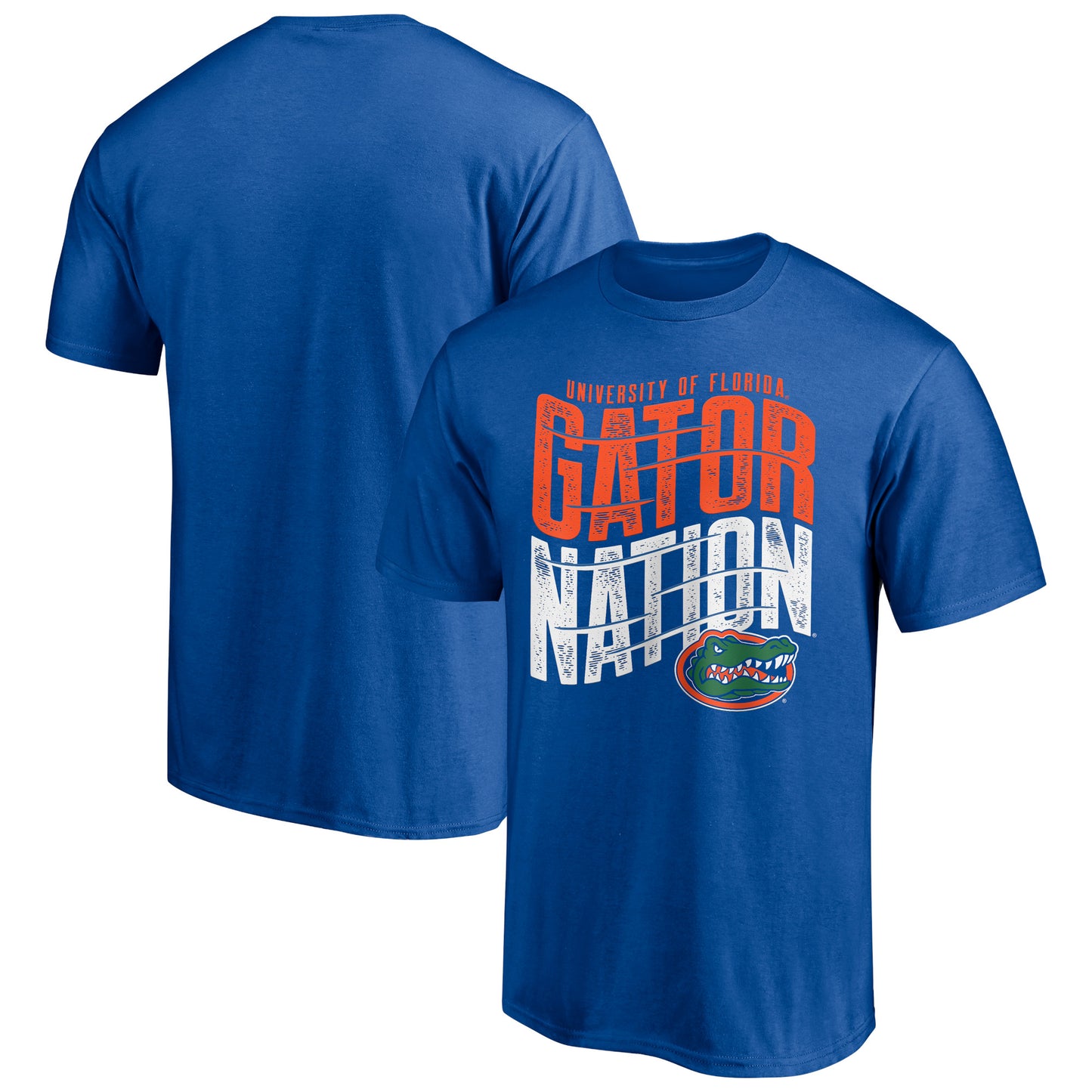 Men's  Royal Florida Gators Campus Visit T-Shirt