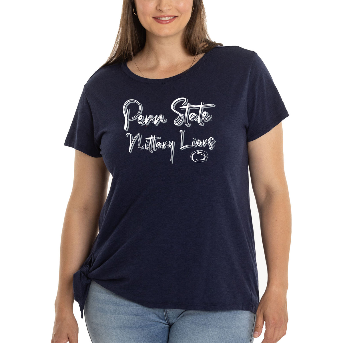 Women's Navy Penn State Nittany Lions Sophie T-Shirt