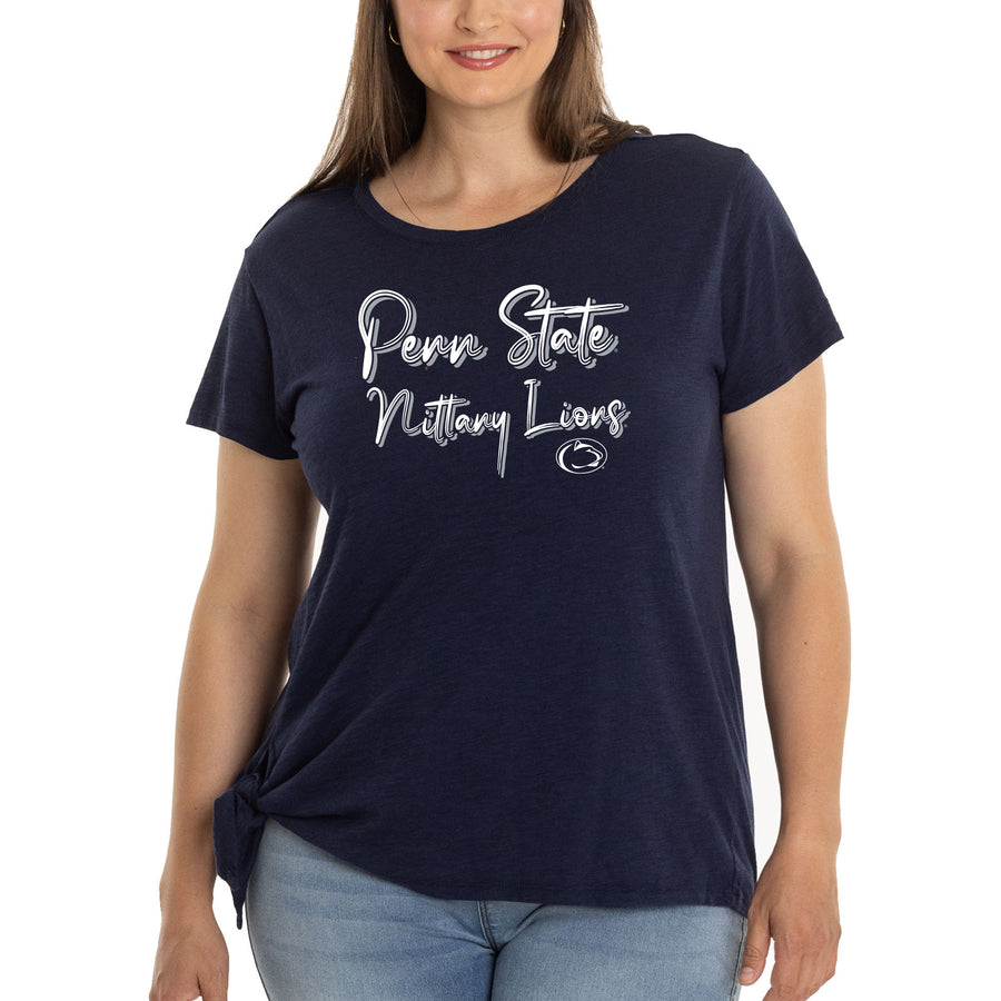 Women's Navy Penn State Nittany Lions Sophie T-Shirt