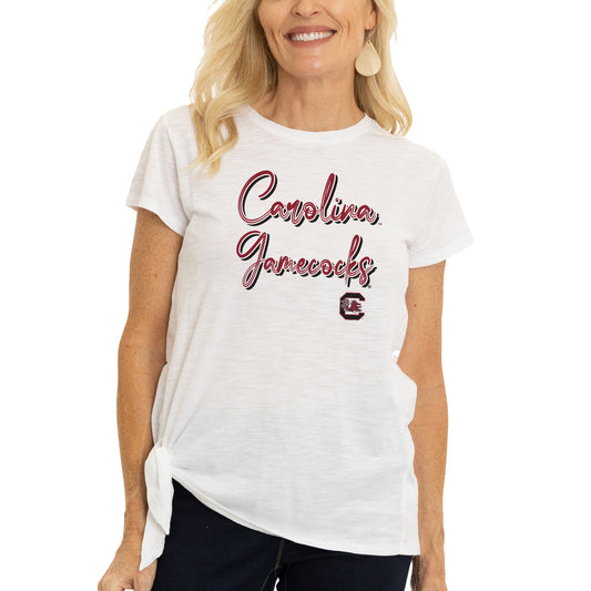 Women's White South Carolina Gamecocks Sophie T-Shirt