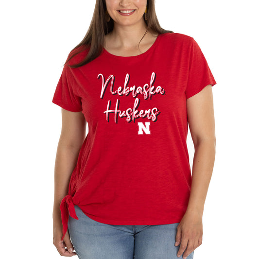 Women's Scarlet Nebraska Huskers Sophie T-Shirt