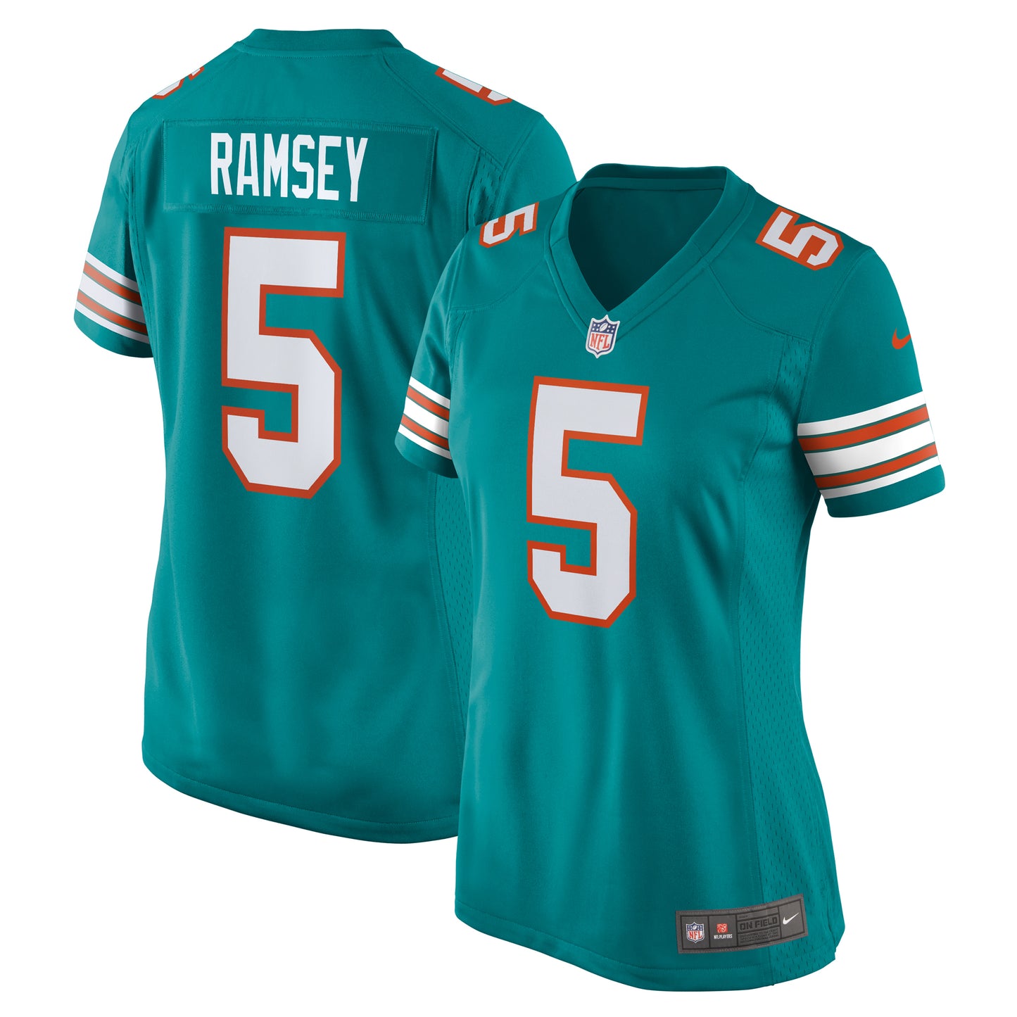 Women's Nike Jalen Ramsey Aqua Miami Dolphins Alternate Game Jersey