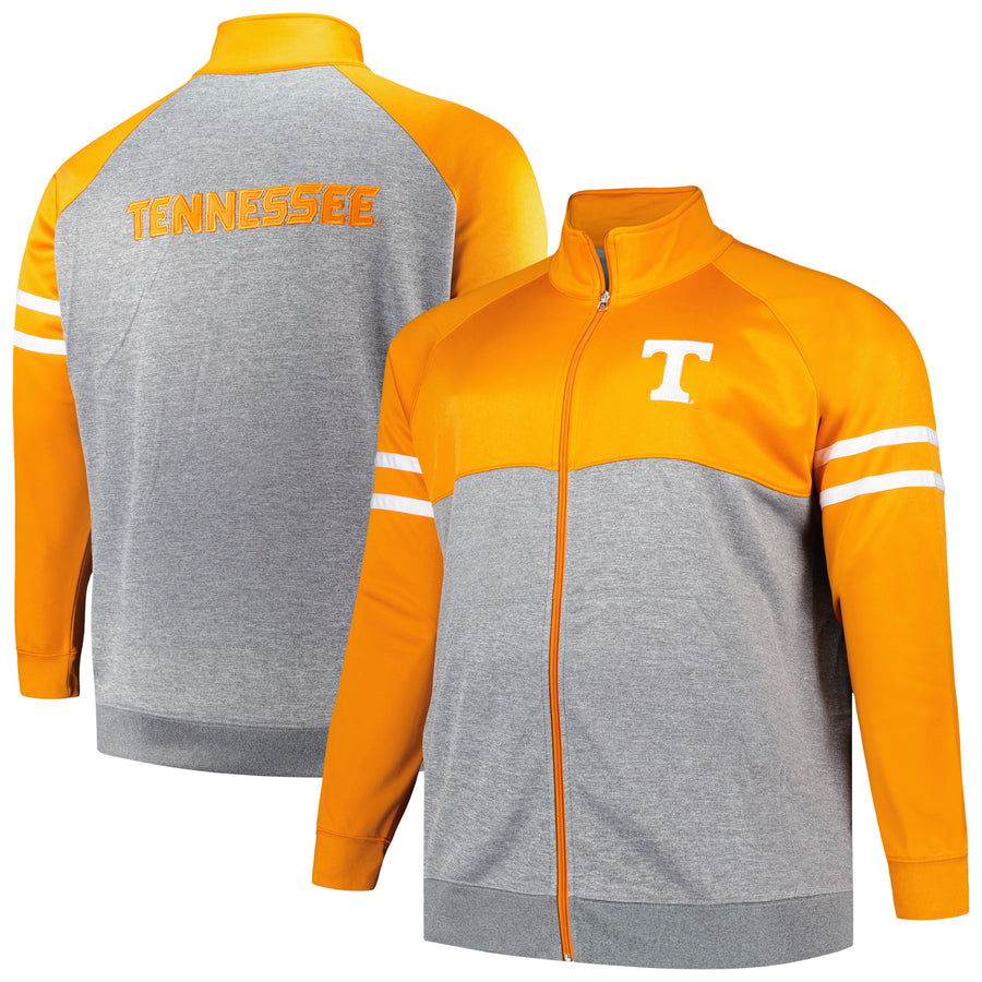 Men's Profile Tennessee Orange Tennessee Volunteers Big & Tall Fleece Full-Zip Jacket