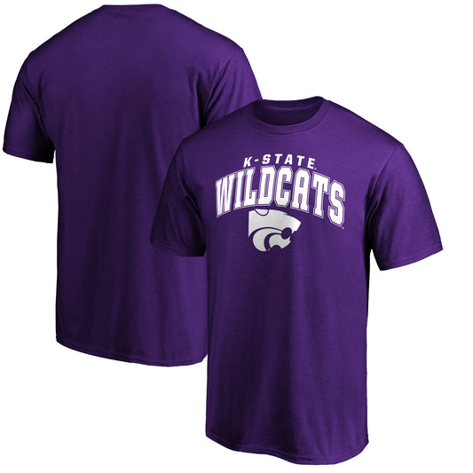 Men's  Purple Kansas State Wildcats Steady T-Shirt