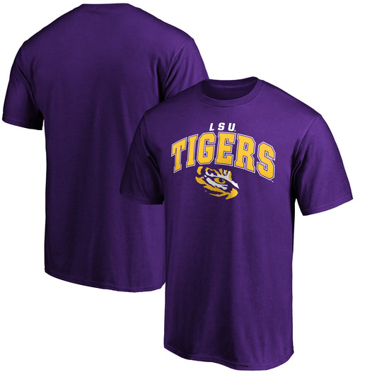 Men's  Purple LSU Tigers Steady T-Shirt