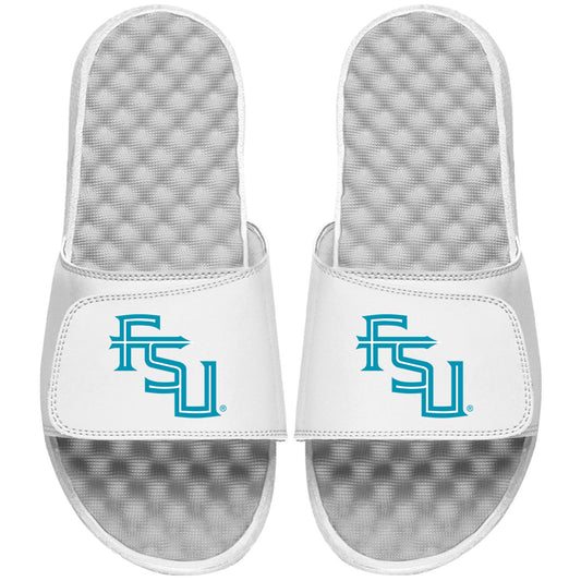 Men's ISlide  White Florida State Seminoles Heritage Secondary Logo Slide Sandals