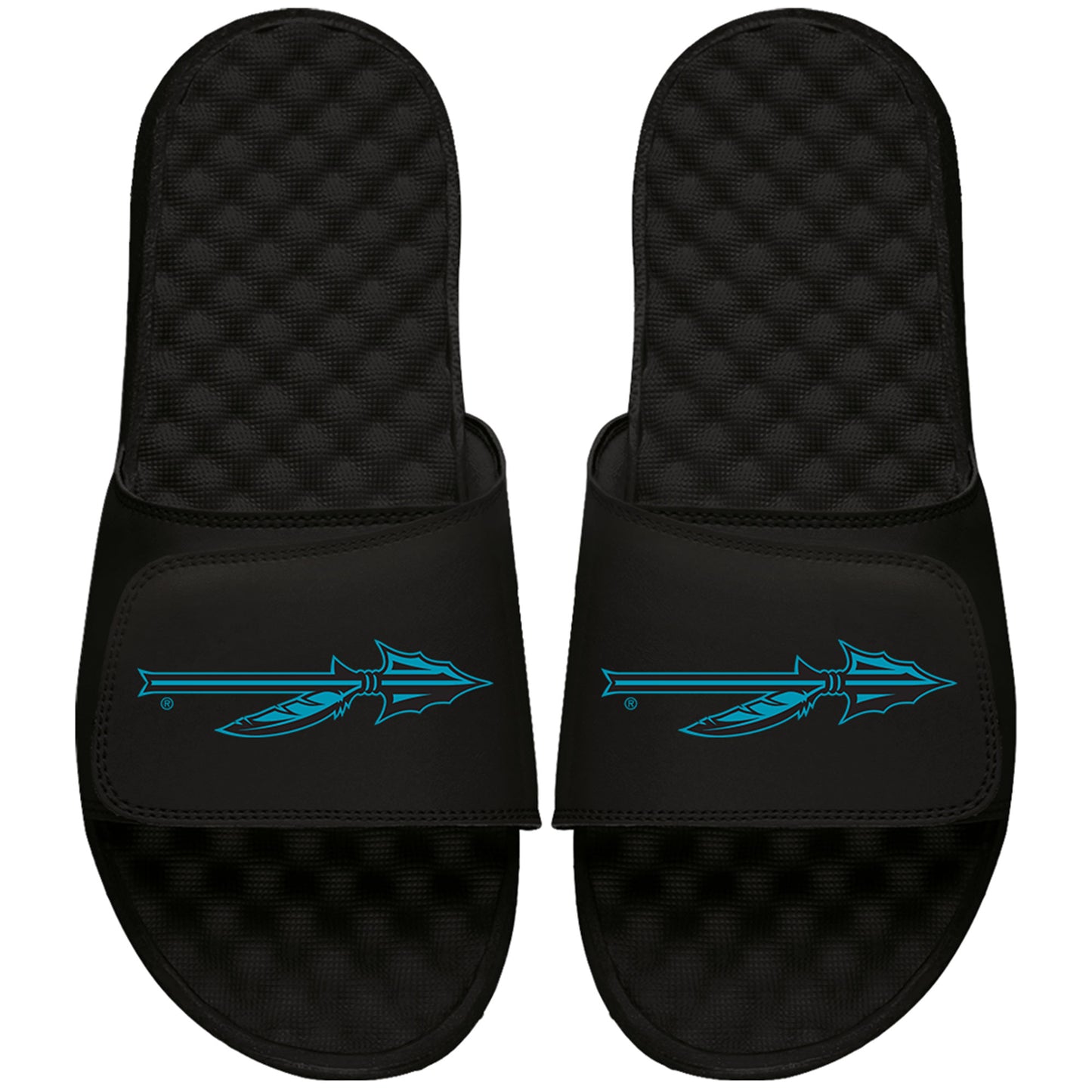 Men's ISlide  Black Florida State Seminoles Heritage Spear Slide Sandals