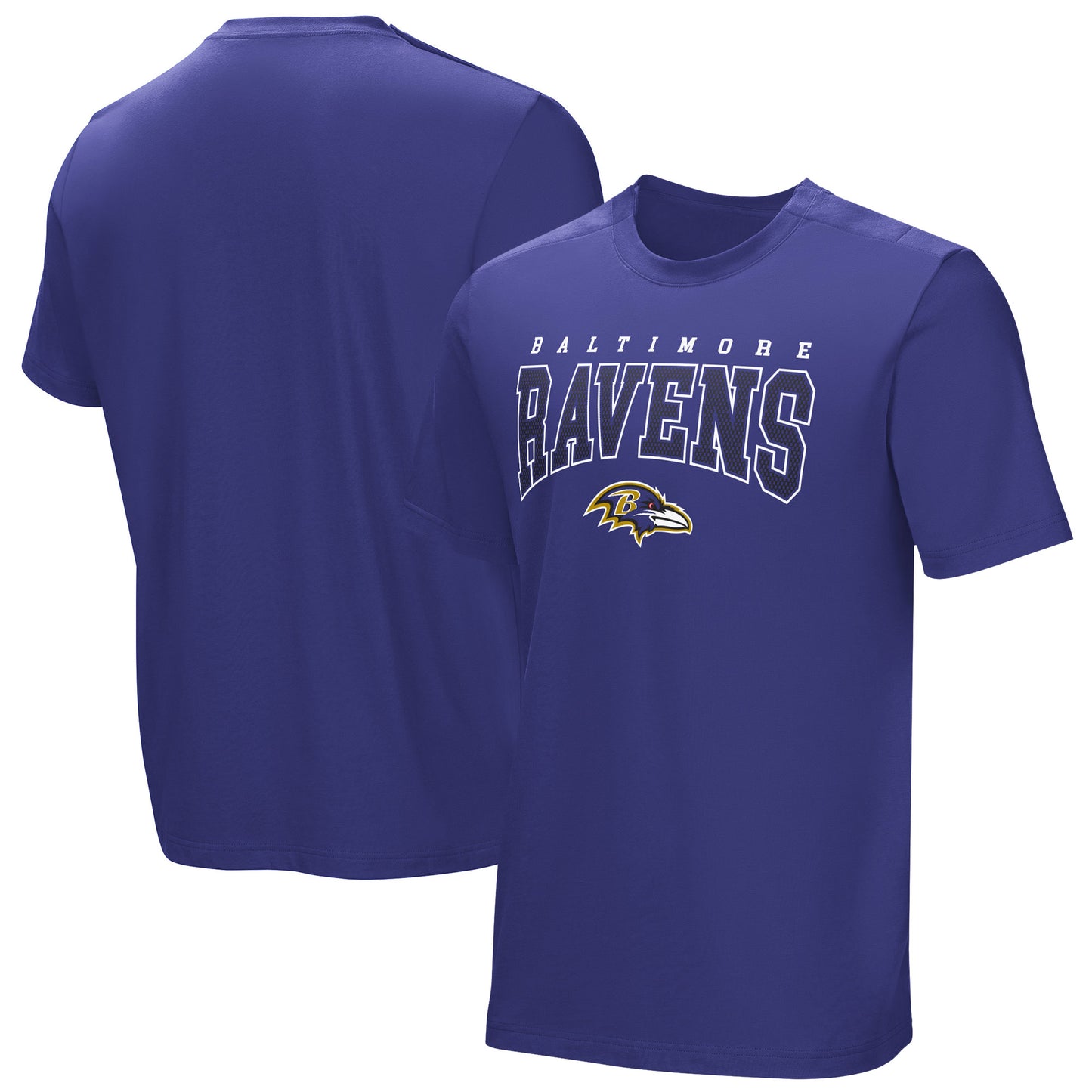 Men's  Purple Baltimore Ravens Home Team Adaptive T-Shirt