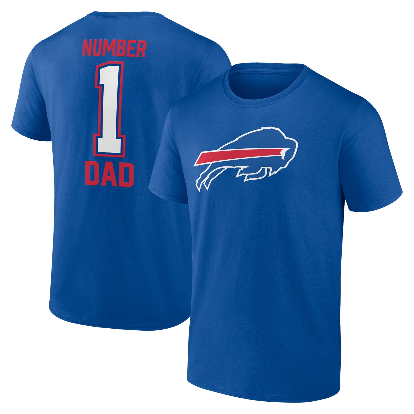 Men's Fanatics Royal Buffalo Bills Father's Day T-Shirt