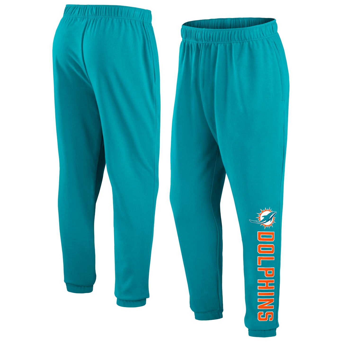 Men's Fanatics Aqua Miami Dolphins Big & Tall Chop Block Lounge Pants