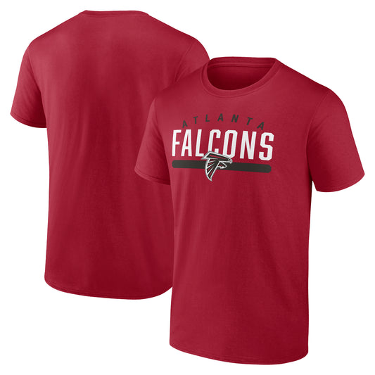 Men's Fanatics Red Atlanta Falcons Big & Tall Arc and Pill T-Shirt