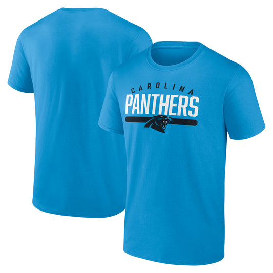 Men's Fanatics Blue Carolina Panthers Big & Tall Arc and Pill T-Shirt