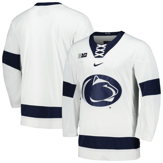 Men's Nike White Penn State Nittany Lions Replica Jersey