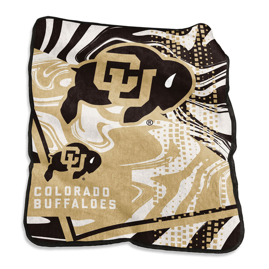 Colorado Buffaloes 50" x 60" Swirl Raschel Throw Blanket