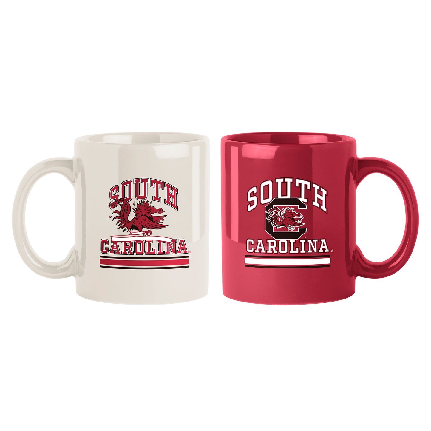 South Carolina Gamecocks 2-Pack 15oz. Color Mug Set