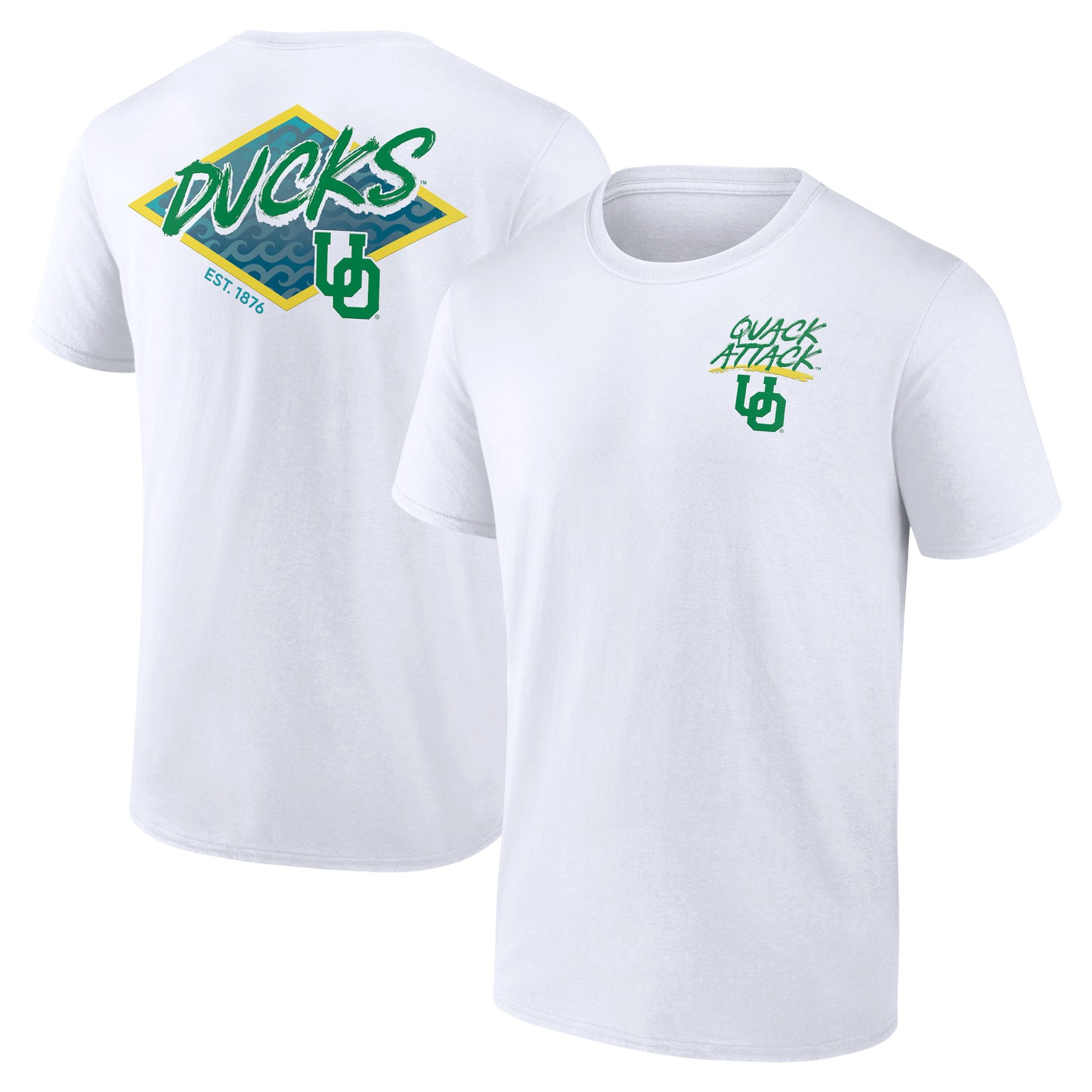 Men's Fanatics White Oregon Ducks Spring 2024 Spring Break T-Shirt