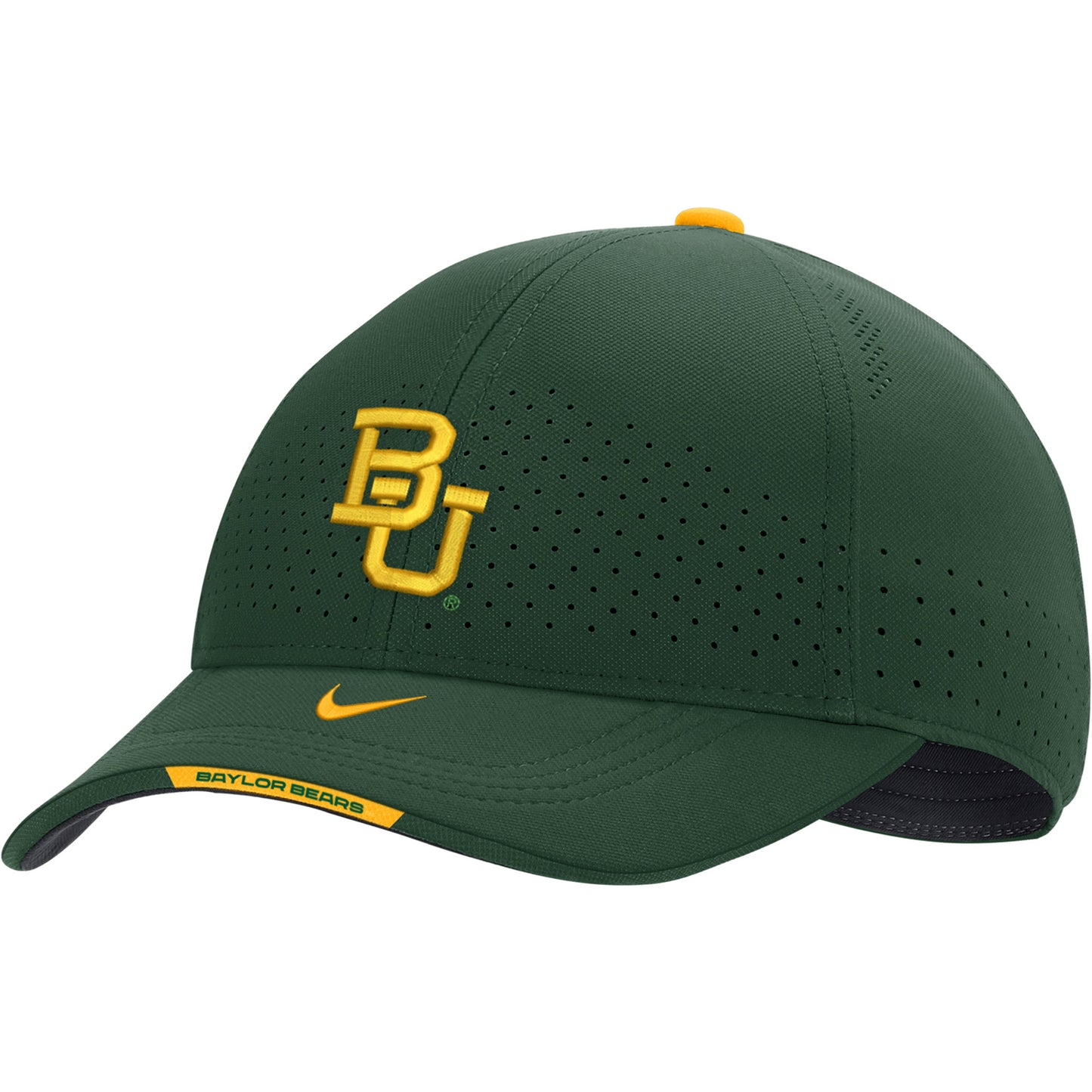 Men's Nike Green Baylor Bears 2022 Sideline Classic99 Swoosh Performance Flex Hat