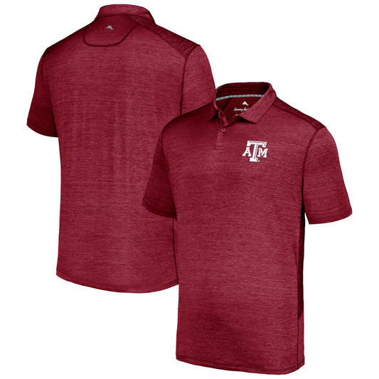 Men's Tommy Bahama Maroon Texas A&M Aggies Delray IslandZone Polo