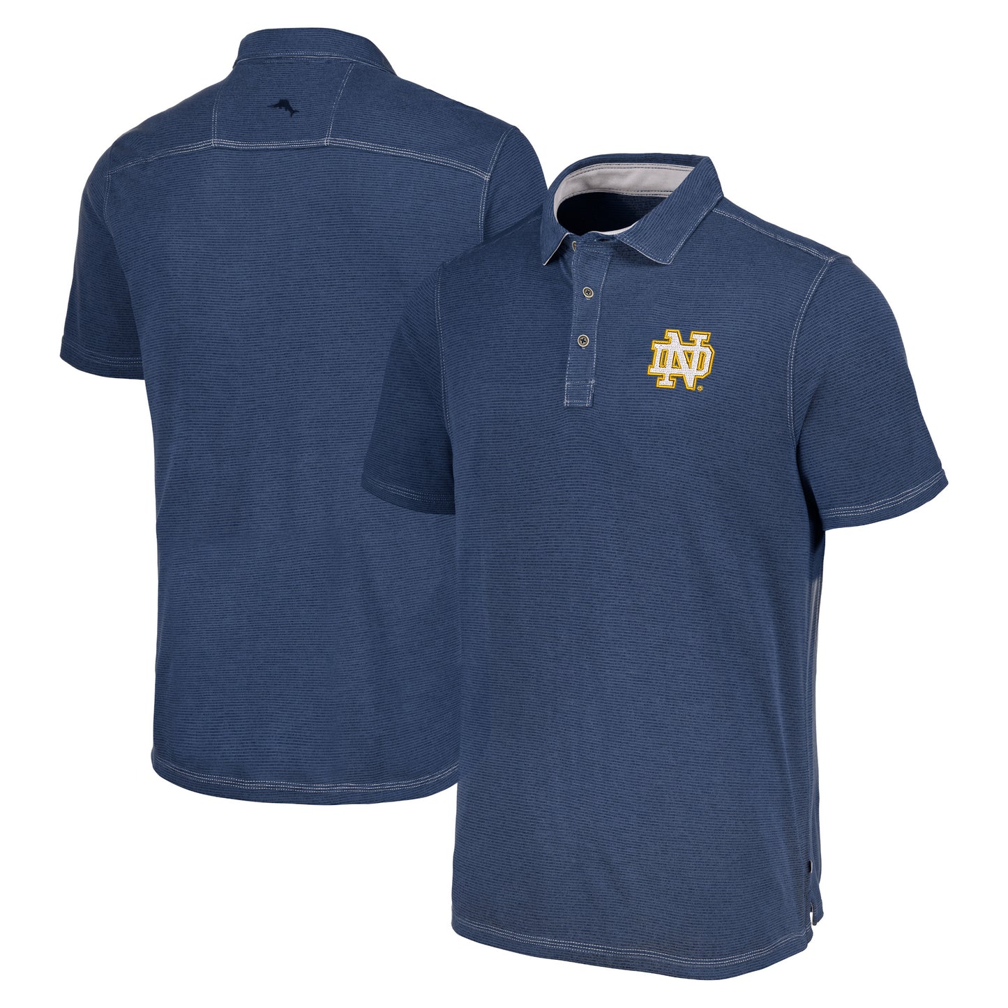 Men's Tommy Bahama Navy Notre Dame Fighting Irish Paradiso Cove Polo