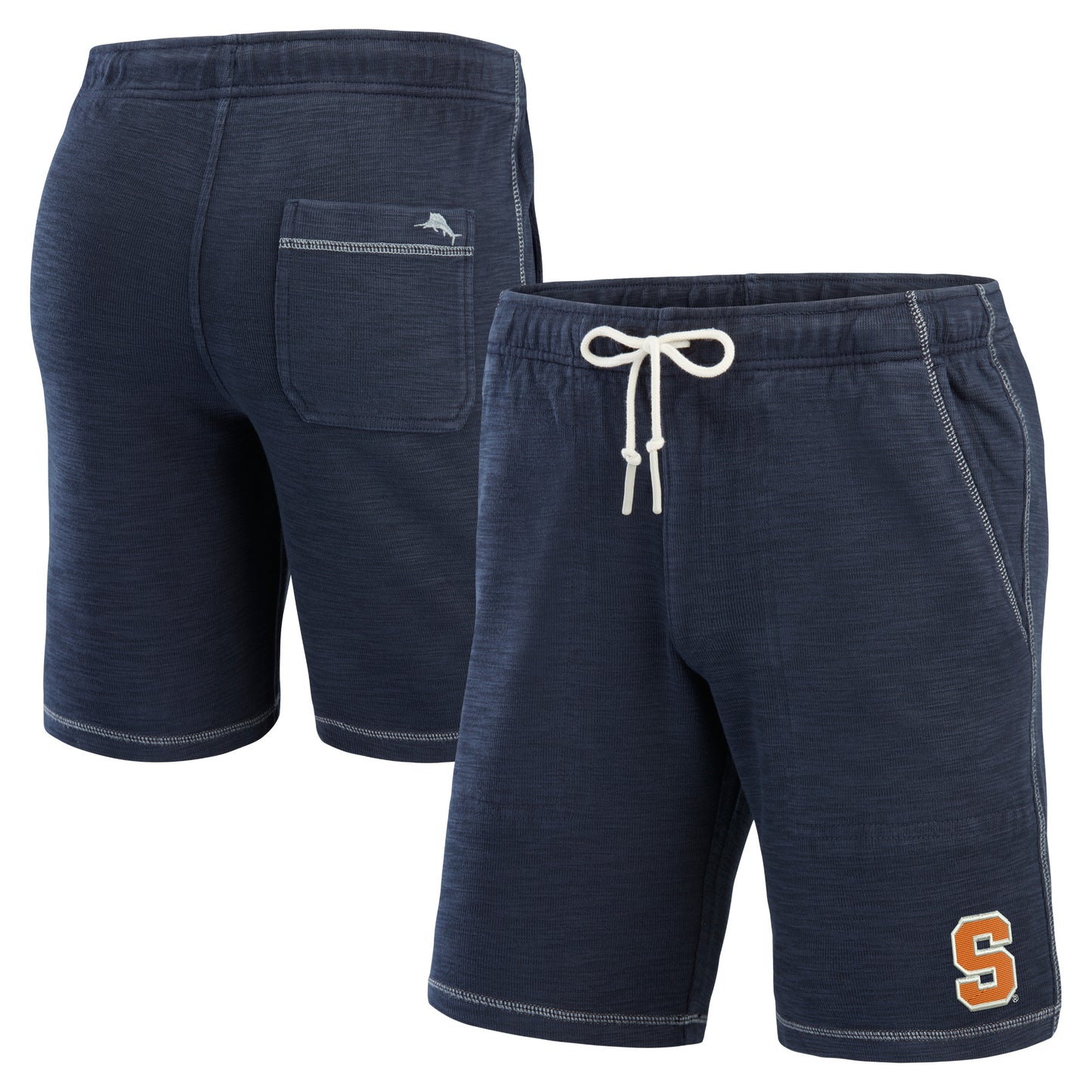 Men's Tommy Bahama Navy Syracuse Orange Tobago Bay Tri-Blend Shorts