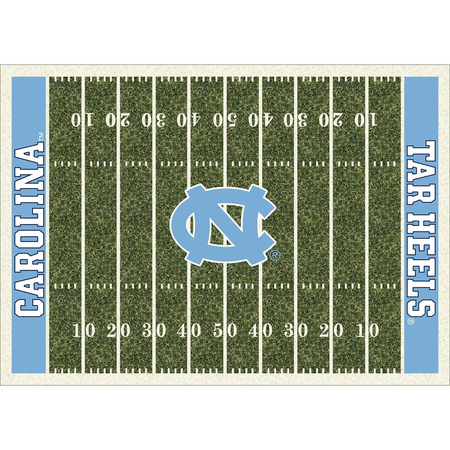 Imperial  North Carolina Tar Heels 7'8" x 10'9" Homefield Rug