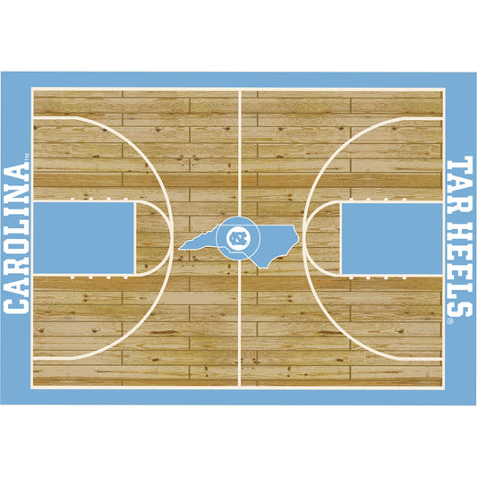 Imperial  North Carolina Tar Heels 5'4" x 7'8" Courtside Rug