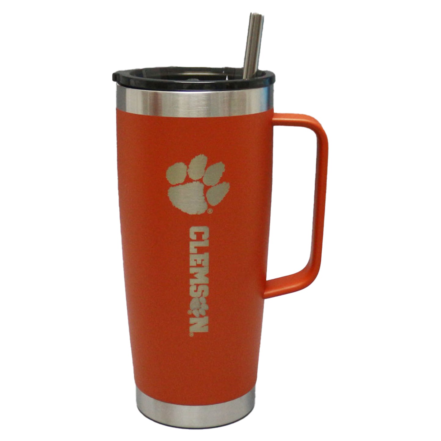 The Memory Company Clemson Tigers 26oz. Team Color Roadie Tumbler with Handle