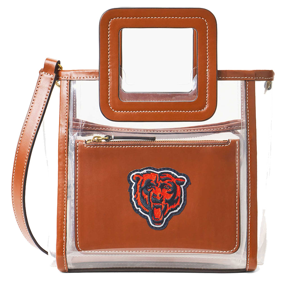 Women's STAUD  Chicago Bears Clear Mini Shirley Bag
