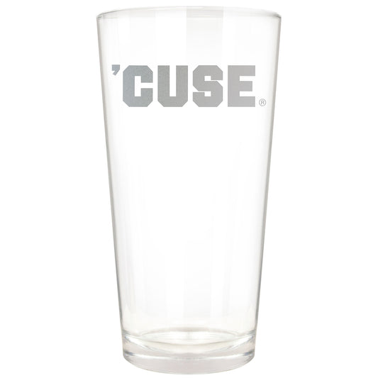 Syracuse Orange Etched 16oz. Rally Cry Pint Glass