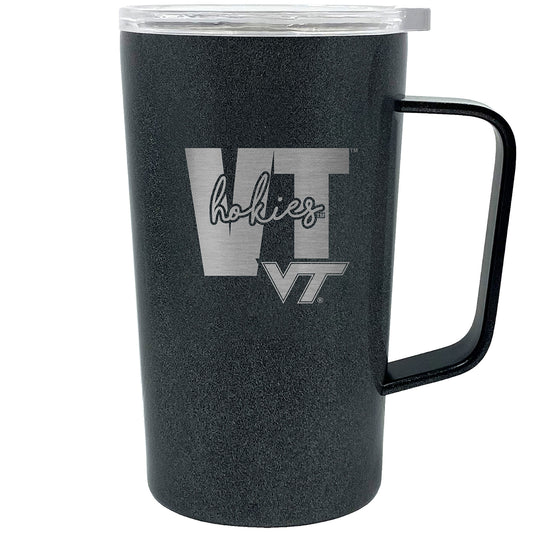 Virginia Tech Hokies 18oz. Onyx Hustle Travel Mug