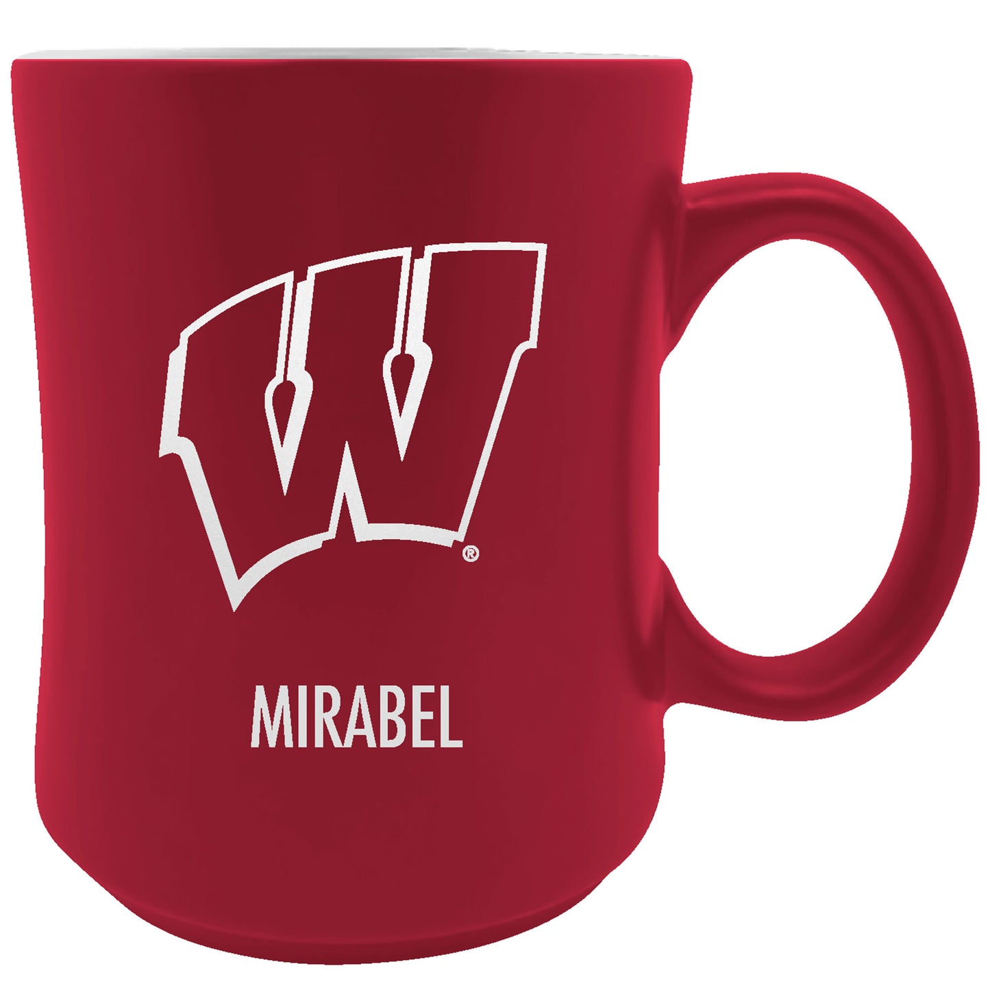 Wisconsin Badgers 19oz. Personalized Starter Mug