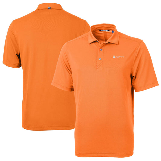 Men's Cutter & Buck  Tennessee Orange Tennessee Volunteers Alumni Logo Virtue Eco Pique Recycled Polo